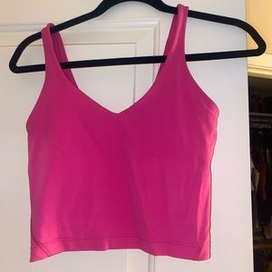 Lululemon align tank size 6- sonic pink